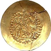 Dinar - Varahan Kushanshah II - Peroz III 3rd version, Kushano-Sassanian style, unknown mint reverse image