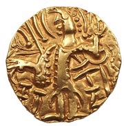 Dinar - Kidara I Gandhara mint obverse image