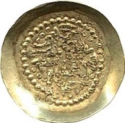 Dinar - Kidara I 2nd version, Kushano-Sassanian style, unknown mint, Hunnic tribes, 375-395 reverse image