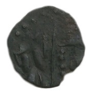 ¼ Drachm Srio Shaho, Hunnic tribes, 711-719 reverse image