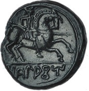 Unit, Iberia (ancient), 100 BC - 76 BC reverse image
