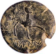 As, Iberia (ancient), 200 BC - 151 BC reverse image