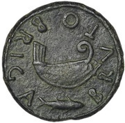 As, Iberia (ancient), 150 BC - 101 BC reverse image