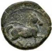 ½ Unit Trotting horse, Iberia (ancient), 150 BC - 100 BC reverse image