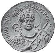 36 Solidi - Justinian I SALVS ET GLORIA ROMANORVM obverse image