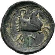 ½ Unit, Iberia (ancient), 300 BC - 1 BC reverse image