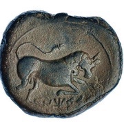 Semis legend e=, Iberia (ancient), 195 BC - 170 BC reverse image