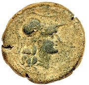 Semis bull with wreath obverse image