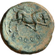 Semis legend eterter, Iberia (ancient), 170 BC - 150 BC reverse image