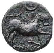 Semis legend e, Iberia (ancient), 150 BC - 100 BC reverse image