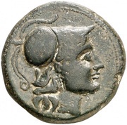 As Pegasus without wreath obverse image