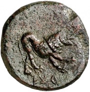 As legend etar, Iberia (ancient), 170 BC - 150 BC reverse image