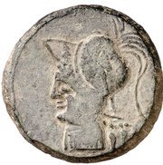 As head to left obverse image
