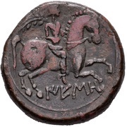 Unit, Iberia (ancient), 100 BC - 1 BC reverse image