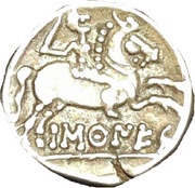 Denarius, Iberia (ancient), 125 BC - 101 BC reverse image