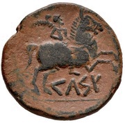 Unit, Iberia (ancient), 80 BC - 72 BC reverse image