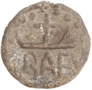 Triens obverse image