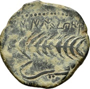 As, Iberia (ancient), 175 BC - 126 BC reverse image