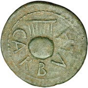 As, Iberia (ancient), 200 BC - 176 BC reverse image