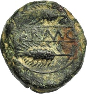 As, Iberia (ancient), 150 BC - 101 BC reverse image