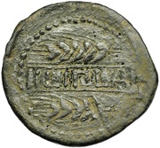 As, Iberia (ancient), 200 BC - 151 BC reverse image