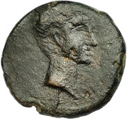 As, Iberia (ancient), 27 BC - 14 AD obverse image