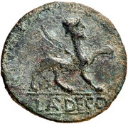 As, Iberia (ancient), 150 BC - 101 BC reverse image