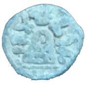 1 Karshapana - King Chutukulananda Ananda Dynasty obverse image