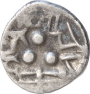 ½ Drachm Late Gupta, Malwa Region obverse image