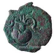 Drachm Fraction - Chandragupta II Vikramaditya Kalash Type obverse image