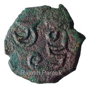 Drachm Fraction - Chandragupta II Vikramaditya Kalash Type reverse image