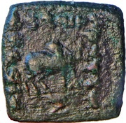 Tetradrachm - Philoxenus, India (ancient), 100 BC - 95 BC reverse image