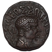 Tetradrachm In the name of Hermaeus Soter obverse image
