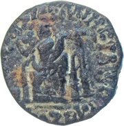 Pentachalkon - Azes II obverse image