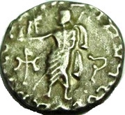 1 Drachm - Azes II, India (ancient), 58 BC - 12 BC reverse image
