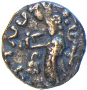 Drachm - Azes II, India (ancient), 35 BC - 5 AD reverse image