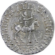 Tetradrachm - Azes II obverse image