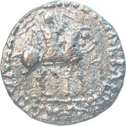 Tetradrachm - Azes II Taxila Sirsukh mint obverse image