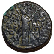 Tetradrachm - Aspavarma Apracharajas of Bajaur; Taxila Sirsukh mint reverse image
