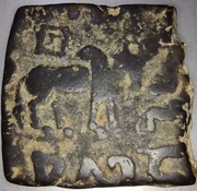 Pentachalkon - Azes II Pushkalavati Mint, India (ancient), 35 BC - 12 BC reverse image