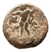 Indo-Scythians, Herakles, Lion, Rajuvula, reverse image