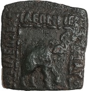 Hemi-obol - Maues obverse image