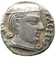 Drachm - Rudrasena I obverse image