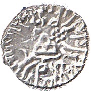 1 Drachm - Rudrasena III Western Satraps, India (ancient), 348-380 reverse image