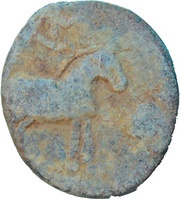 Karshapana Andhrabhrityas Hiranyaka obverse image