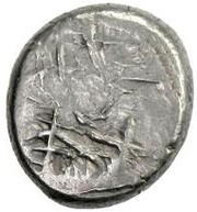 2½ Shana, India (ancient), 600 BC - 525 BC reverse image