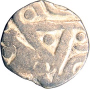½ Karshapana - Kuru Janapada obverse image