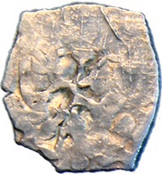 Karshapana - Saurashtra Janapada, India (ancient), 200 BC - 100 BC reverse image