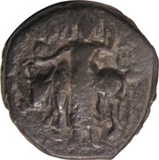 Drachm - Vasudeva Kushana, India (ancient), 195-225 reverse image