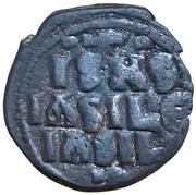 Follis - Anonymous Class F Constantinopolis, Byzantine states, 1059-1067 reverse image